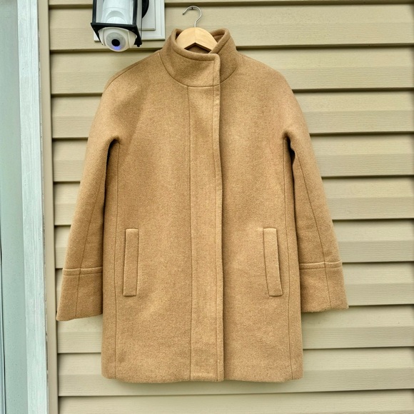 J Crew Stadium Cloth Cocoon Coat - Picture 12 of 13
